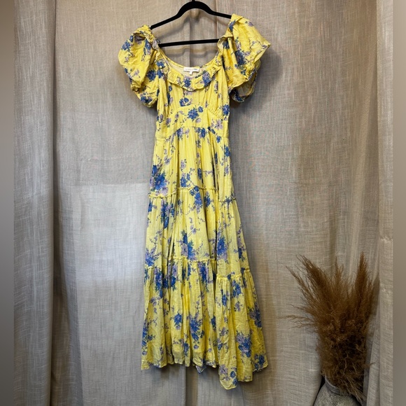 LoveShackFancy Emory Dress in Size 4 - Picture 8 of 14